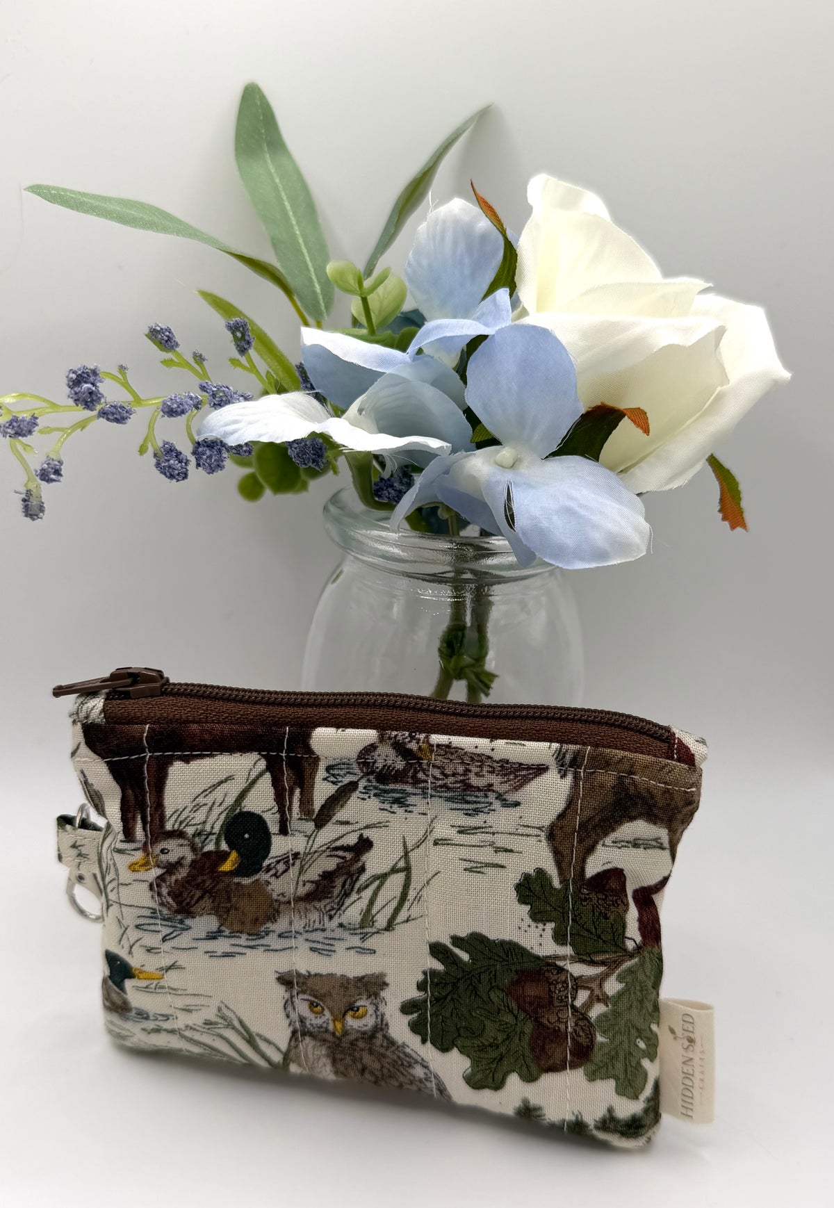 Key Chain Wallet - Woodland Wilderness