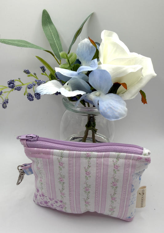 Key Chain Wallet - Vintage Patchwork