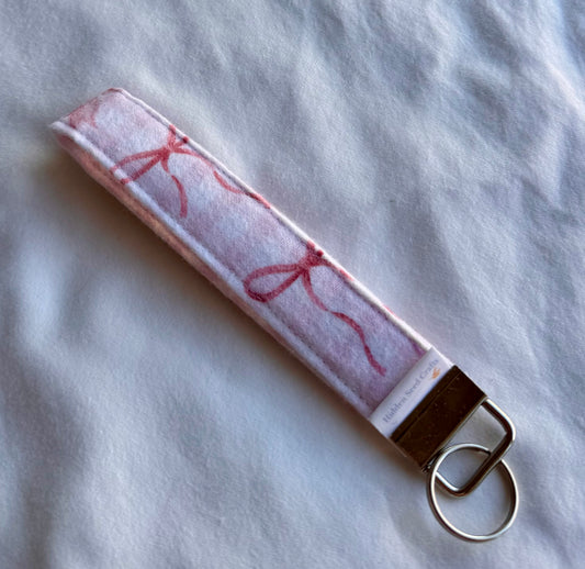 Bow Beautiful Wristlet Keychain