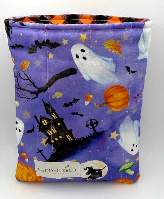 Quilted Kindle Sleeve - Haunted Halloween
