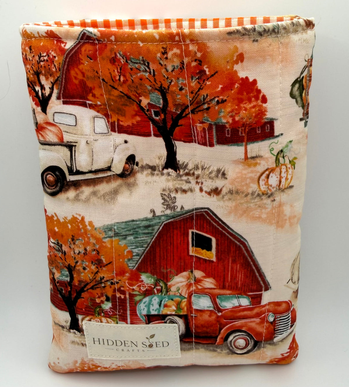 Quilted Kindle Sleeve - Harvest Ride