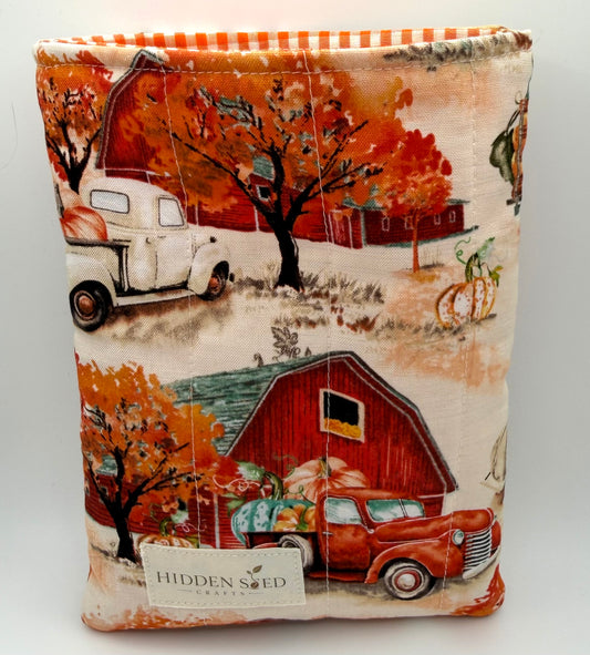 Quilted Kindle Sleeve - Harvest Ride