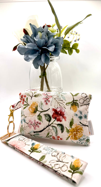 Wildflower Meadow Wristlet Keyfob