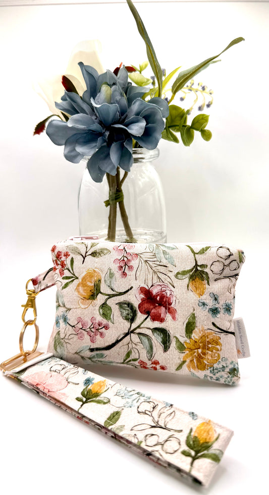 Wildflower Meadow Wristlet Keyfob