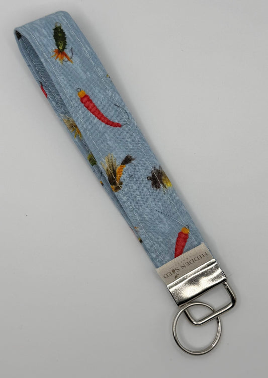 Gone Fishing Wristlet Keyfob