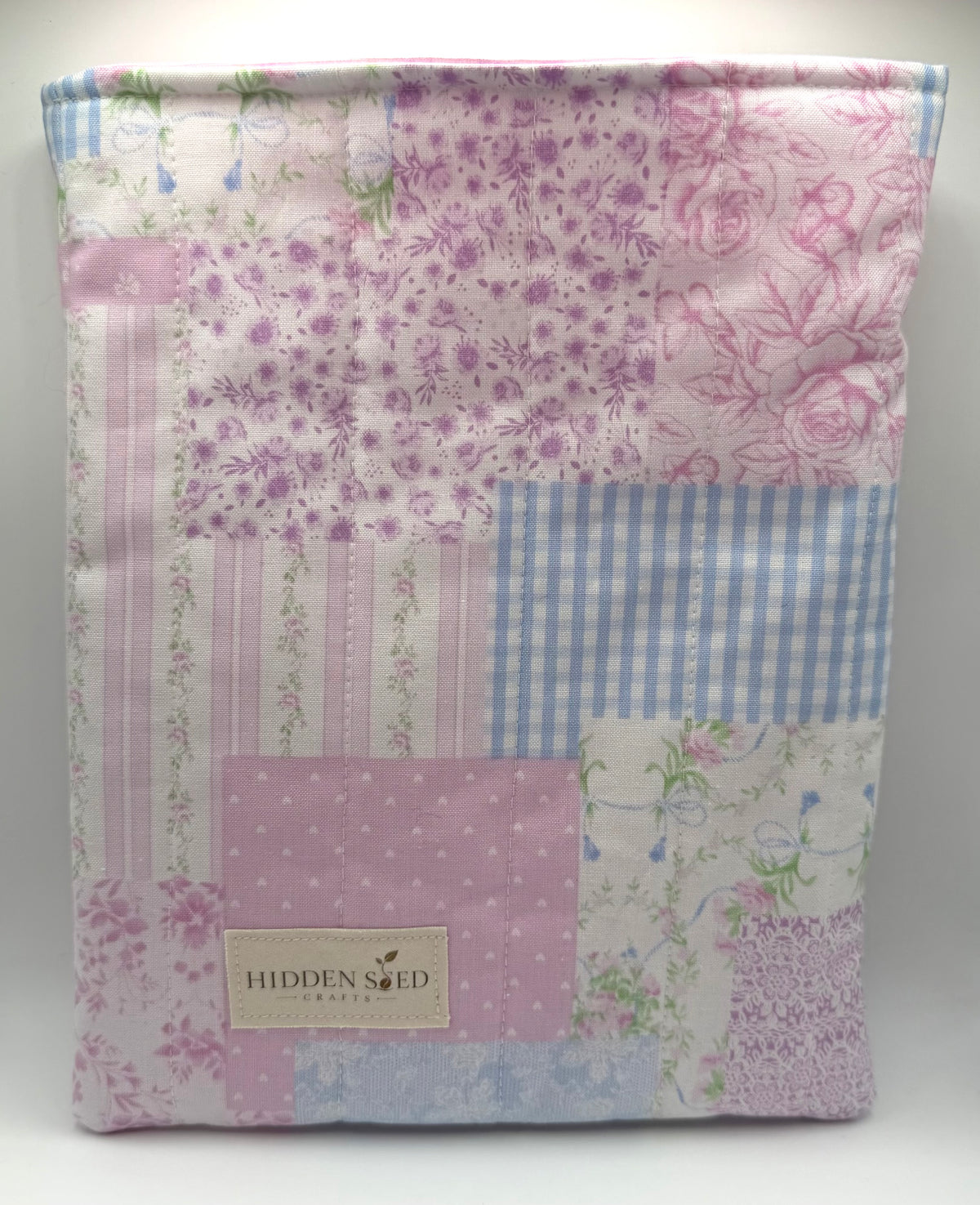 Quilted Book Sleeve - Vintage Patchwork