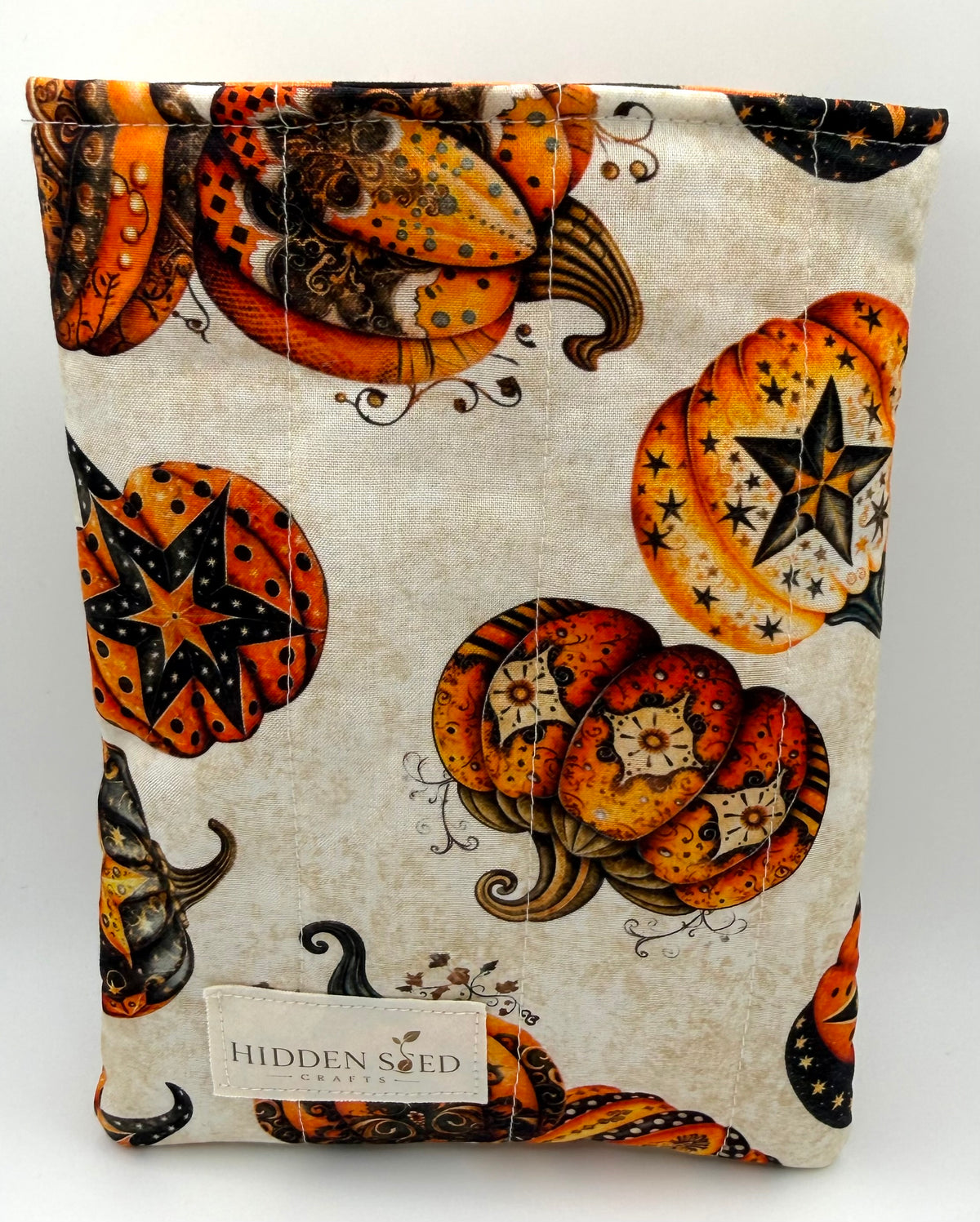 Quilted Kindle Sleeve - Harvest Elegance