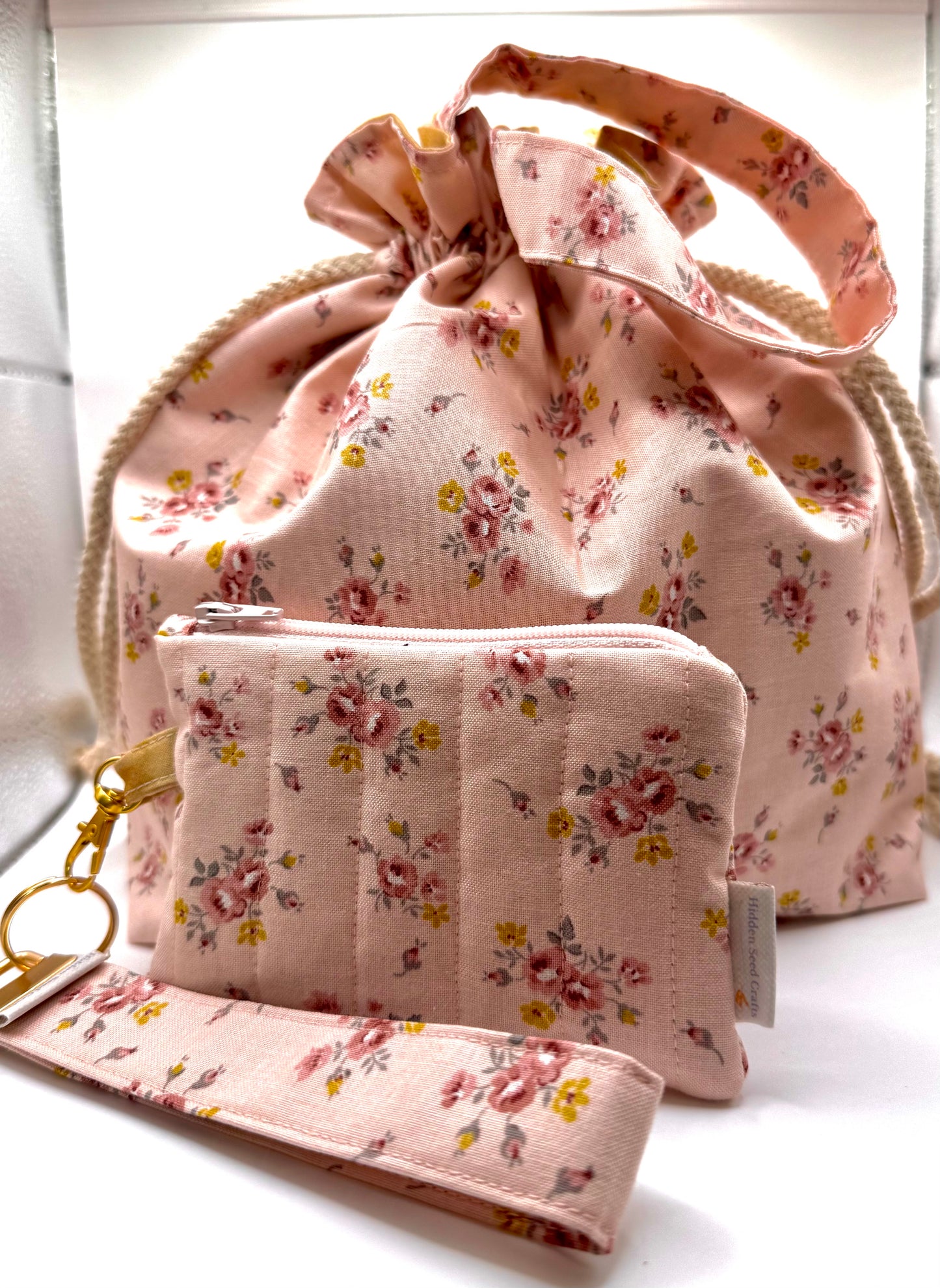 Garden Party Drawstring Bag