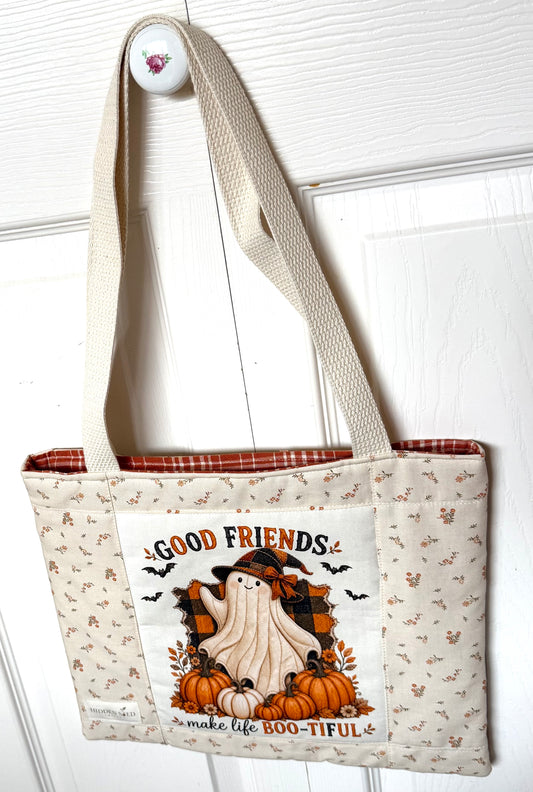 Quilted Everyday Tote - Boo-tiful Totes