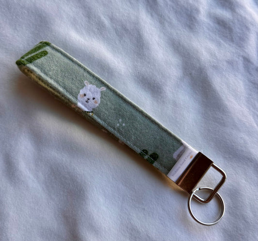 Llama Drama Wristlet Keychain