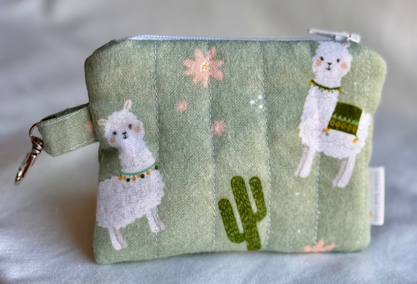 Lama Drama Keychain Wallet