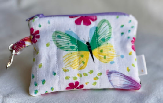 Butterfly Kisses Keychain Wallet